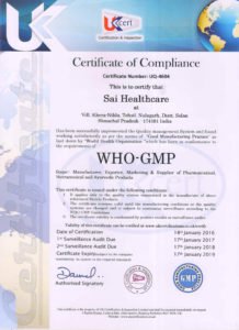 Sai-Healthcare-WHO-GMP